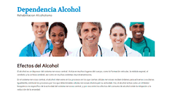 Desktop Screenshot of dependencia-alcohol.com