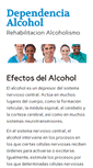 Mobile Screenshot of dependencia-alcohol.com